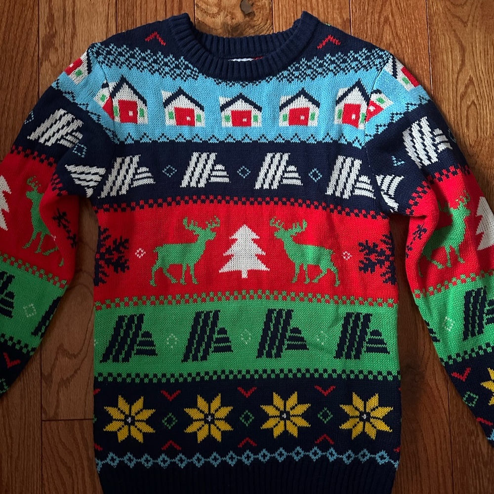 Aldi Christmas Hoodie Sz Small